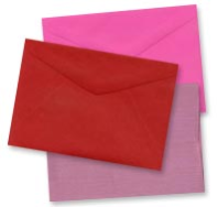 C6 Envelopes - Red & Pink